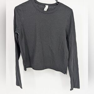 Women's Long Sleeve Black Top